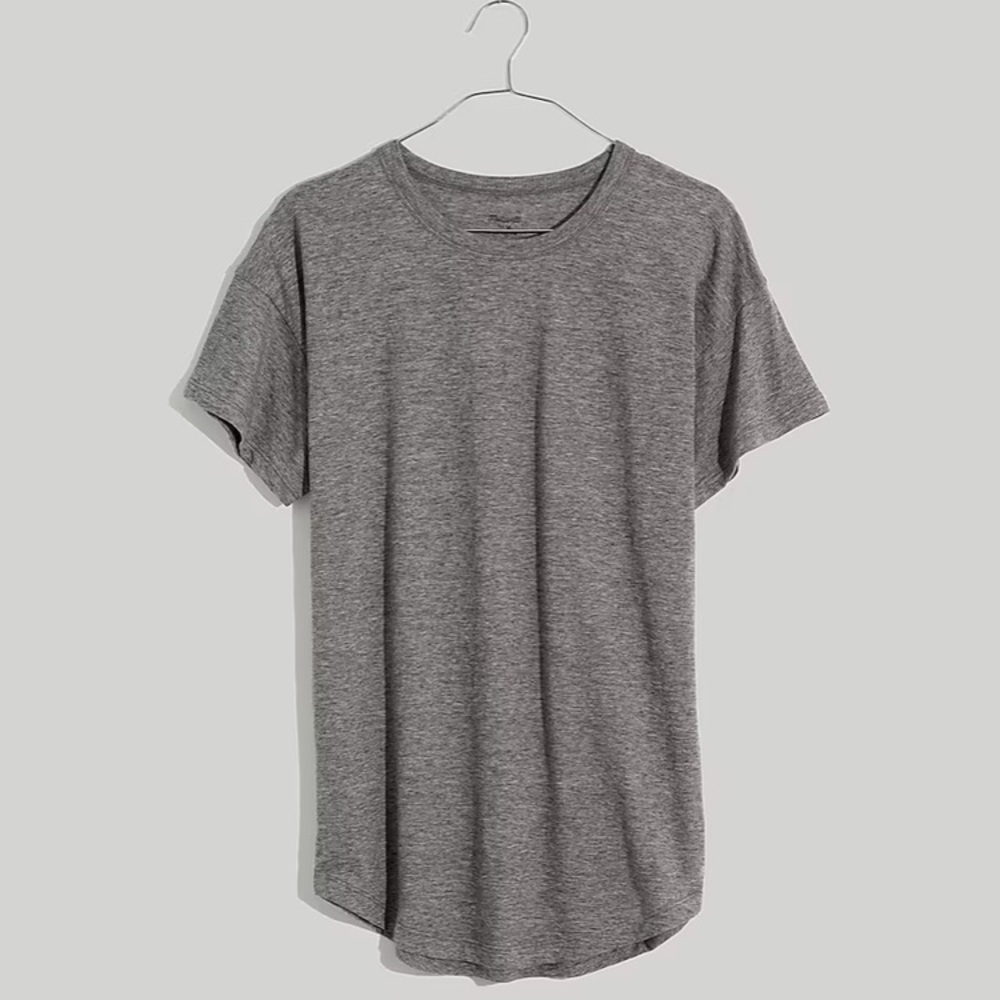 Madewell Whisper Cotton Rib-Crewneck t-shirt, lot of 3, size S